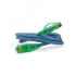 Патч-корд U/UTP. Cat.6a (100% Fluke Component Tested) 10G. LSZH. 0.5 м. синий Hyperline PC-LPM-UTP-RJ45-RJ45-C6a-0.5M-LSZH-BL