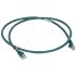 Патч-корд кат.6 U/UTP зеленый LSZH 1м LEGRAND 051858