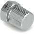 Заглушка с наружной резьбой Р641, G1/4', AISI 316L Метакам Р641-ВВВ