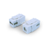 Вставка Keystone Jack проходной адаптер USB 2.0 A-B-тип ROHS белая Hyperline 247142