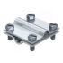 Соединитель проволоки крестовой OBO Bettermann 251 8-10