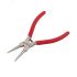 Щипцы для стопорных колец загнутый сжим 160 мм REXANT 12-4637