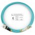 Шнур оптический duplex 2м LC-FC 50/125 мм OM3 LSZH Cabeus FOP-50-LC-FC-2m