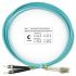 Шнур оптический duplex 1,5м LC-ST 50/125 мм OM3 LSZH Cabeus FOP-50-LC-ST-1,5m