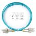 Шнур оптический duplex 1,5м SC-SC 50/125 мм OM3 LSZH Cabeus FOP-50-SC-SC-1,5m