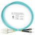 Шнур оптический duplex 2м SC-ST 50/125 мм OM3 LSZH Cabeus FOP-50-SC-ST-2m