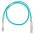 Шнур оптический коммутационный (патч-корд), LC-SC, дуплекс (duplex) OM3, нг(А)-HF, бирюзовый, 1,5 м Datarex DR-220162