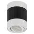 Светильник настенно-потолочный спот OL34 WH/BK MR16 GU10, черный, белый ЭРА Б0056383