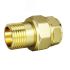 Сгон разъемный (американка)  1' ВР/НР латунь никель LD Pride LD.67.520.25
