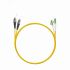 Шнур оптический duplex 2м LC/APC-FC/UPC 9/125 sm LSZH Cabeus FOP(d)-9-LC/APC-FC/UPC-2m