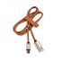 Кабель USB-Type-C, 2A, leather, brown, 1mУстройство зарядное, 18-1897, REXANT 18-1897