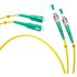 Шнур оптический duplex 1,5м FC/APC-SC/APC 9/125 sm LSZH Cabeus FOP(d)-9-FC/APC-SC/APC-1,5m