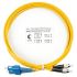 Шнур оптический duplex 2м SC-FC 9/125 sm LSZH Cabeus FOP(d)-9-SC-FC-2m