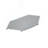 Крышка горизонт. угла 90 гр. 200 мм ПЛЮС RAL КМ-профиль PL4507