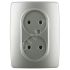 Розетка 2X2P, 16A-250В, Эра12, перламутр, 12-2107-15 ЭРА Б0031247