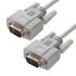 Кабель 0-модемный COM RS-232 9M на 9M, 1.5 м., серый Greenconnect GCR-50657