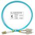 Шнур оптический duplex 1м LC-SC 50/125 мм OM3 LSZH Cabeus FOP-50-LC-SC-1m