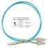 Шнур оптический duplex 1м SC-SC 50/125 мм OM3 LSZH Cabeus FOP-50-SC-SC-1m