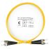 Шнур оптический duplex 1м ST-ST 9/125 sm LSZH Cabeus FOP(d)-9-ST-ST-1m