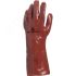 Перчатки PVC7335 с ПВХ покрытием, красного цвета, размер 10 Delta Plus PVC733510