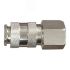 Адаптер быстросъемный с запорным клапаном с внутренней резьбой 1/4'' FIT 81246