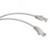 Патч-корд U/UTP категория 5е 2xRJ45 неэкранированный серый LSZH 5м WRline WRline WR-PC-RJ45-UTP-5E-5-GY