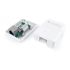 Розетка компьютерная RJ-45(8P8C) кат 6 экранированная Hyperline SB1-1-8P8C-C6-SH-WH