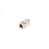 Модуль Keystone, Кат.5e, RJ45/8P8C, для FT-TOOL, экраннированный, металлик NIKOMAX/NIKOLAN NMC-KJSD2-FT-MT