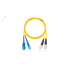 Шнур оптический переходной SM 9/125 OS2 SC/UPC-FC/UPC двойной LSZH 2мм NIKOMAX/NIKOLAN NMF-PC2S2C2-SCU-FCU-003