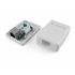 Розетка компьютерная RJ-45(8P8C) кат 5e экранированная Hyperline SB1-1-8P8C-C5e-SH-WH