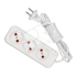 Удлинитель 3х2м без заземлением Lezard 720-0302-303