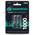 Аккумулятор DAEWOO AAА (1000mAh) Ni-MH блистер, 2 шт. JazzWay 5043176