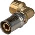Угольник ВН 1/2'х16 переходной, для металлопластиковых труб прессовой STOUT SFP-0011-001216