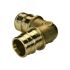 Угольник PE-X лат Дн20х90гр GX122Y Giacomini 040-0365