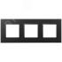 Рамка для розеток и выключателей Elegance 14-5013-05 Classic, на 3 поста, антрацит ЭРА Б0060585