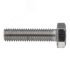 Болт DIN933 М12х35 шестигранная голова полная резьба класс прочности 8.8 покрытие цинк РФ A02001203533027