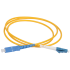ITK Оптический коммутационный переходной шнур (патч-корд), SM, 9/125 (OS2), LC/UPC-SC/UPC, (Simplex), 1м