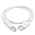 Кабель USB 2.0 AM на BM, 1 м., белый нейлон, морозостойкий Greenconnect GCR-54211