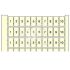 Клемма маркировочная 10x(0...9) RC610 горизонтальная TE Connectivity ОУЭО ENT1SNA233001R2600
