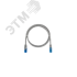 Шнур U/UTP 4 пары, Кат.6, 2хRJ45/8P8C, T568B, 7х0,175мм, LSZH, серый, 3м NIKOMAX/NIKOLAN NMC-PC4UE55B-ES-030-C-GY