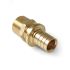 Муфта аксиальная латунная НР 16x3/4 PRO AQUA AX1701634