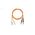 Шнур оптический переходной мм 50/125 OM2 SC/UPC-ST/UPC двойной LSZH 2мм NIKOMAX/NIKOLAN NMF-PC2M2C2-SCU-STU-001