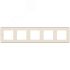 Рамка 5 постов INSPIRIA слоновая кость Daccord/Legrand 673971