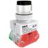 Кнопка ABLFP 22мм черная 220В ВK-22 SE (Dekraft) 25018DEK