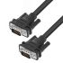 Кабель SVGA 15M на 15M, 1.8 м., черный, позолоченные контакты Greenconnect GCR-VM2VM1-1.8m