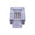 Коннекторы 4P4C (Телефонные разъемы) (RJ-11) Уп. 100шт. СУПР 10-0229