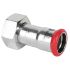 Муфта с накидной гайкой 18x3/4' (оцинкованная сталь) MVI CF.525.0505