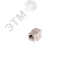 Модуль Keystone, Кат.6a, RJ45/8P8C, 180 градусов, самозажимной, экран., металлик NIKOMAX/NIKOLAN NMC-KJSA2-ET-MT
