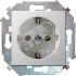 15 Розетка с заземлением 16А 250В винтовой зажим белый Simon 1591432-030