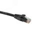 Шнур коммут. кат. 5е, неэкр., U/UTP, RJ45/RJ45 1м, LSZH, AWG26 чёрный Черный Eurolan 21D-U5-01BL